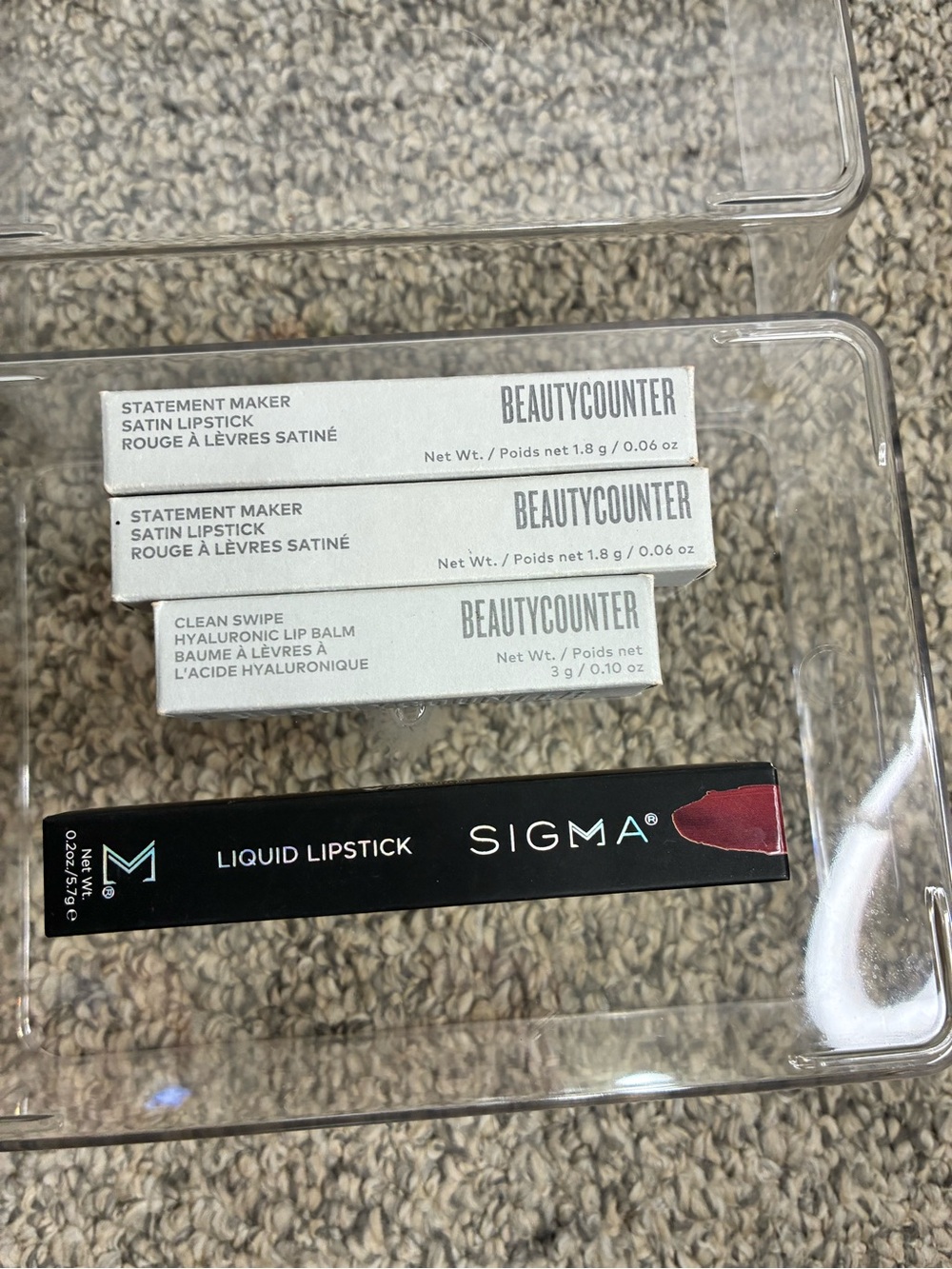 New Beautycounter & Sigma Beauty Lipstick bundle